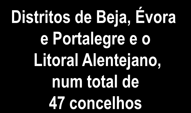 A rede de IP no Alentejo Criação em 2000 da Equipa Regional e das Equipas de Coordenação Distrital. Inclusão das respostas já existentes no terreno numa lógica de articulação intersectorial.