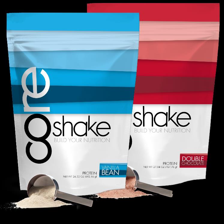 #myntlife Fitness CORE Shake Sabores Baunilha e Chocolate Sem glúten Sem proteína de soja Sem adoçantes e