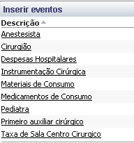 Pesquisando itens de custo ** Treinamento // MÓDULO ATENDIMENTO A inclusão do Item de custo é opcional. No campo Item de custo clicar no ícone lupa ou digitar ' % ' mais 'enter'.