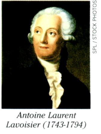 LEIS PONDERAIS Lei de Lavoisier Publicada pelo químico francês Antoine Laurent de Lavoisier, em 1789, no Tratado