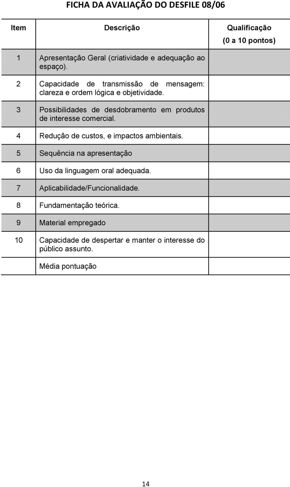 3 Possibilidades de desdobramento em produtos de interesse comercial. 4 Redução de custos, e impactos ambientais.