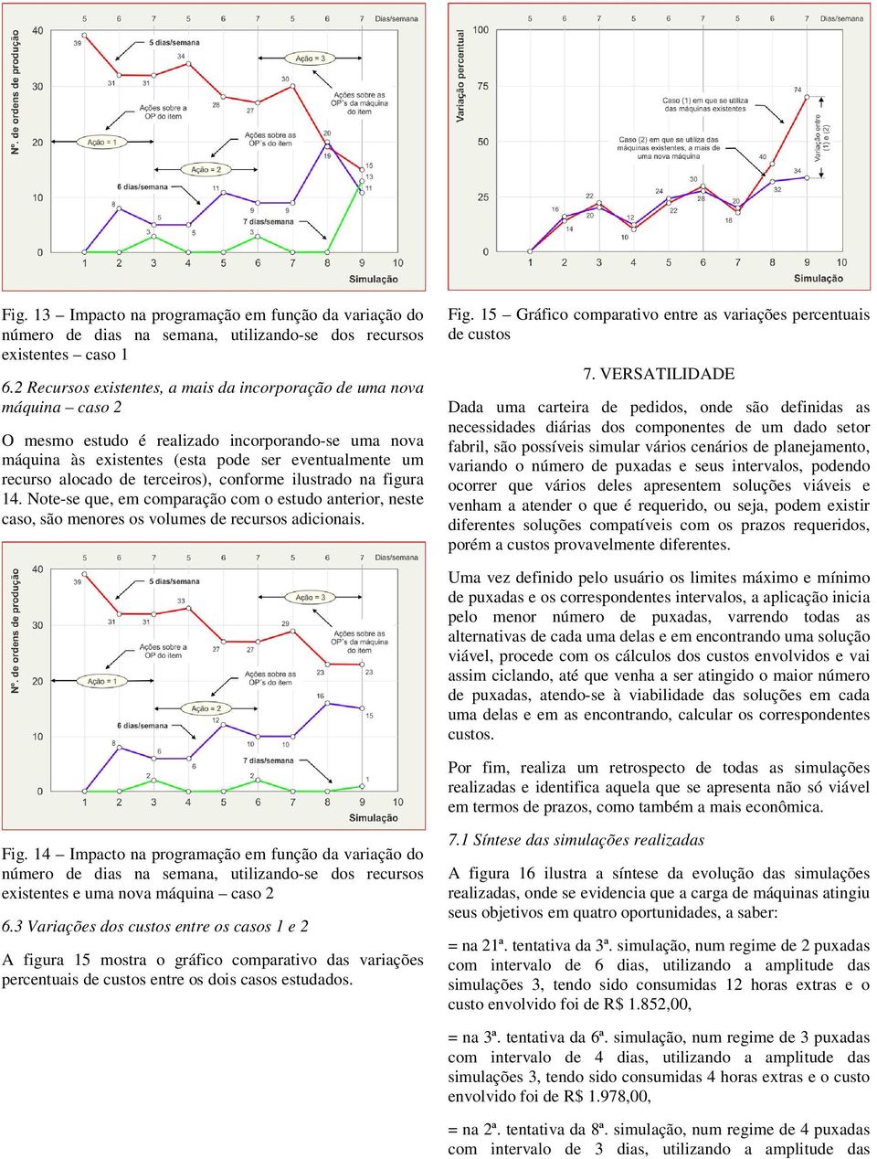 terceiros), conforme ilustrado na figura 14. Note-se que, em comparação com o estudo anterior, neste caso, são menores os volumes de recursos adicionais. Fig.