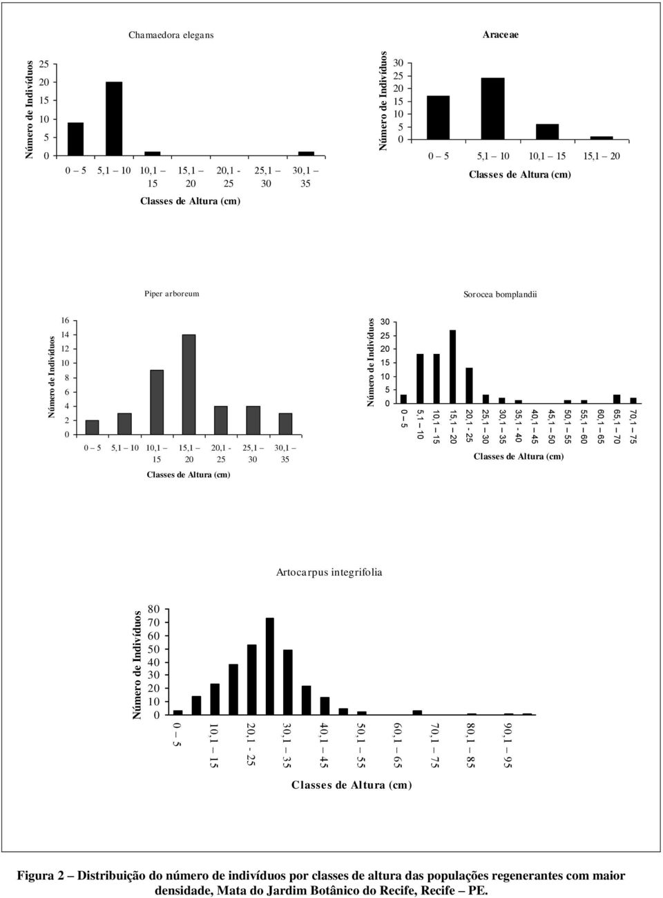 3,1 35 5 5,1 1 1,1,1 Piper arboreum Sorocea bomplandii 16 14 12 3 1 8 6 4 1 5 2 5 5,1 1 1,1,1,1 -,1 3 3,1 35 Artocarpus integrifolia 8 7 6 5 4 3 1 Figura