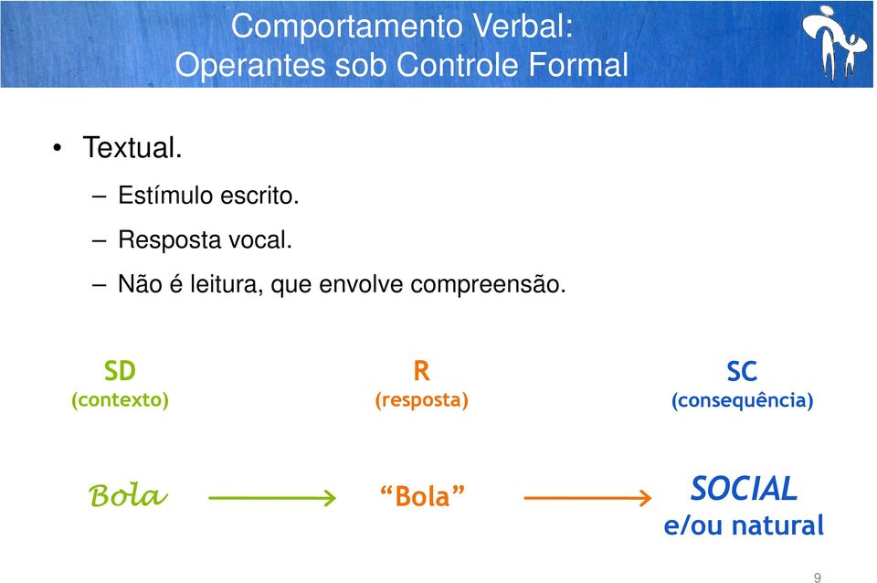 Não é leitura, que envolve compreensão.