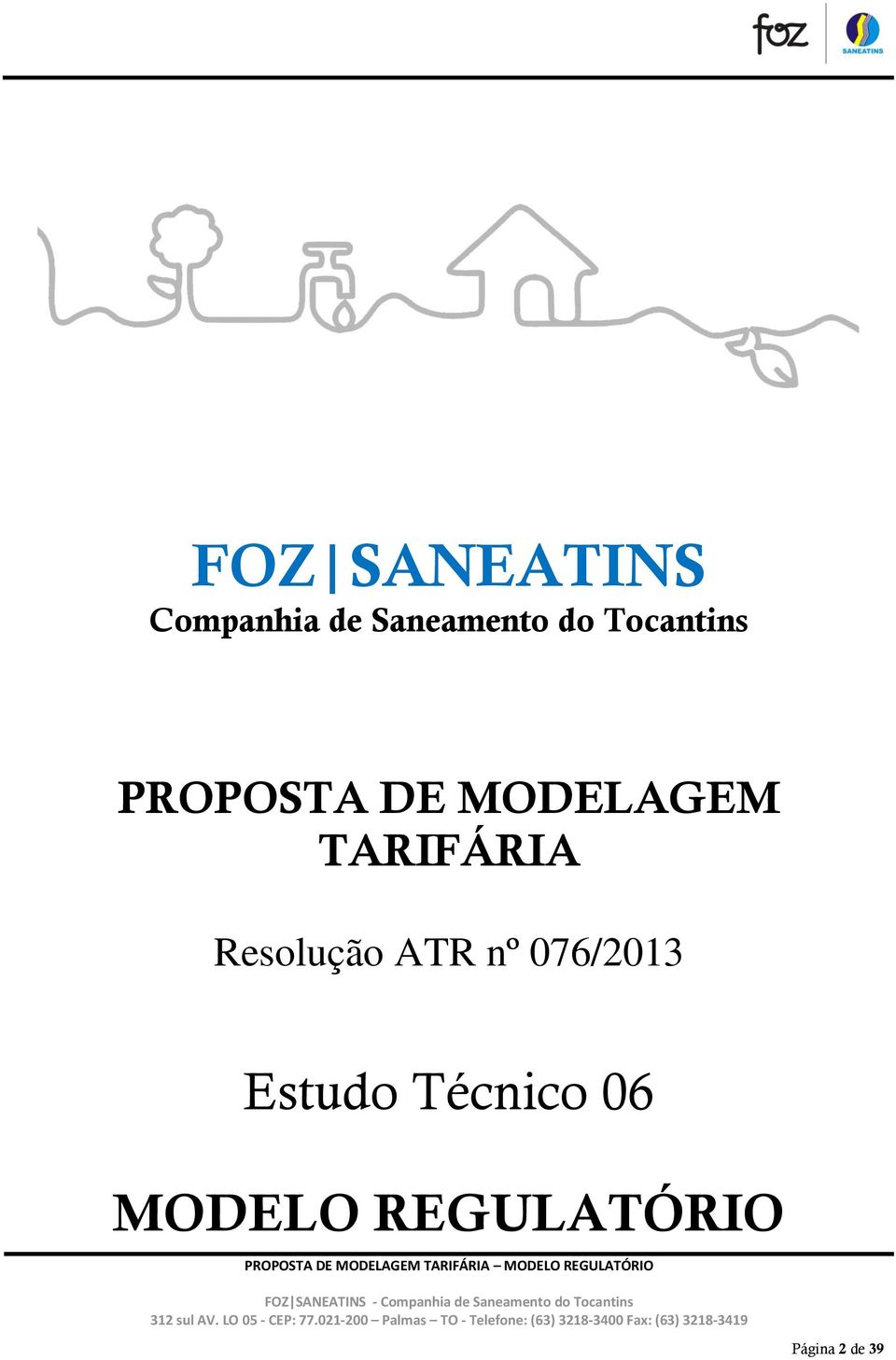 TARIFÁRIA Resolução ATR nº 076/2013