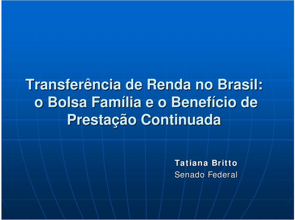 Benefício de Prestação