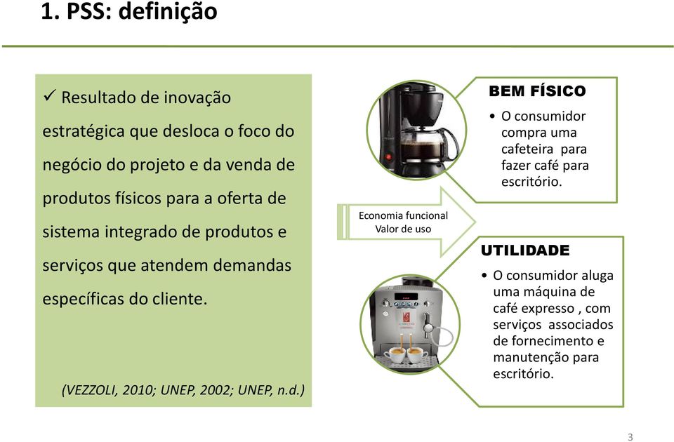 (VEZZOLI, 2010; UNEP, 2002; UNEP, n.d.