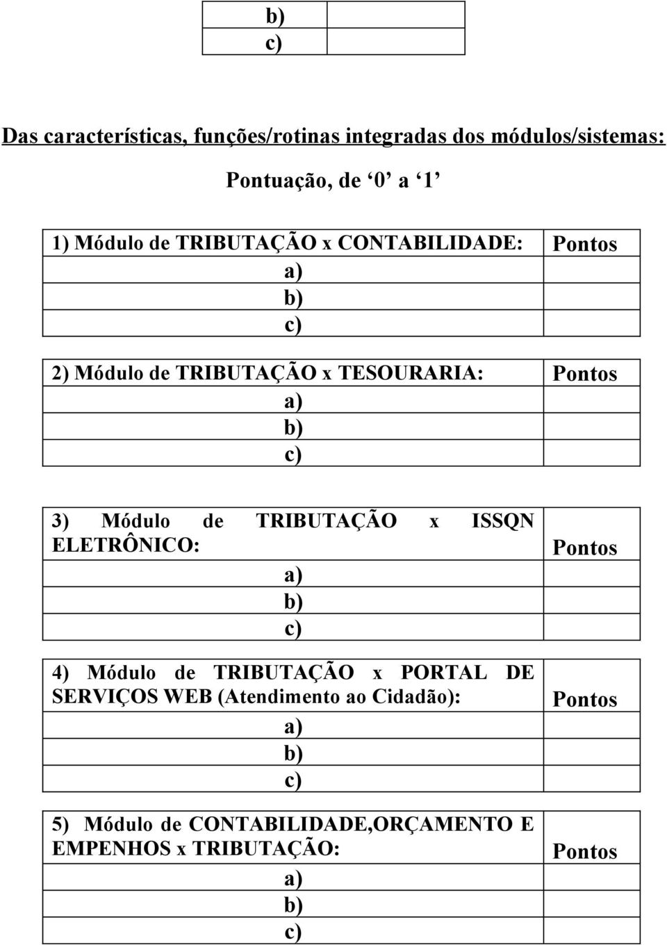 Módulo de TRIBUTAÇÃO x ISSQN ELETRÔNICO: 4) Módulo de TRIBUTAÇÃO x PORTAL DE SERVIÇOS