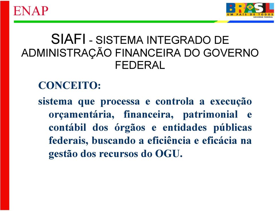 orçamentária, financeira, patrimonial e contábil dos órgãos e