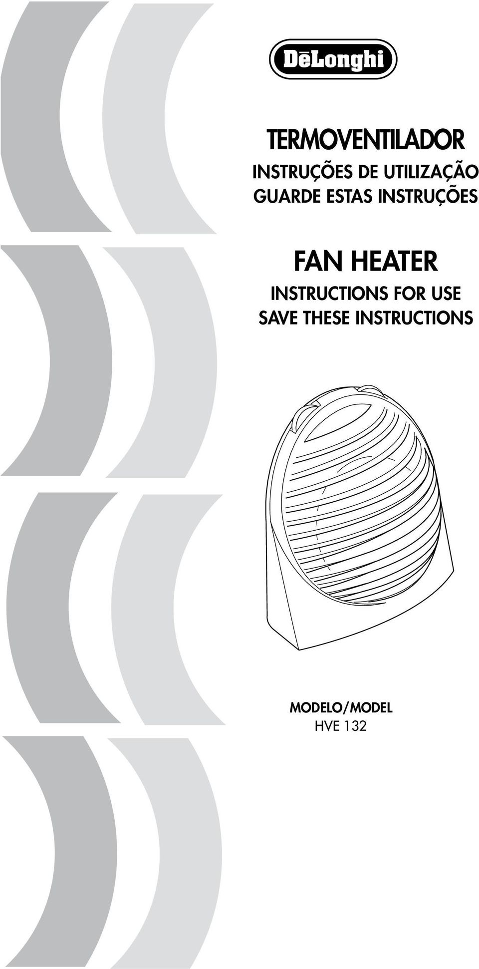 FAN HEATER INSTRUCTIONS FOR USE