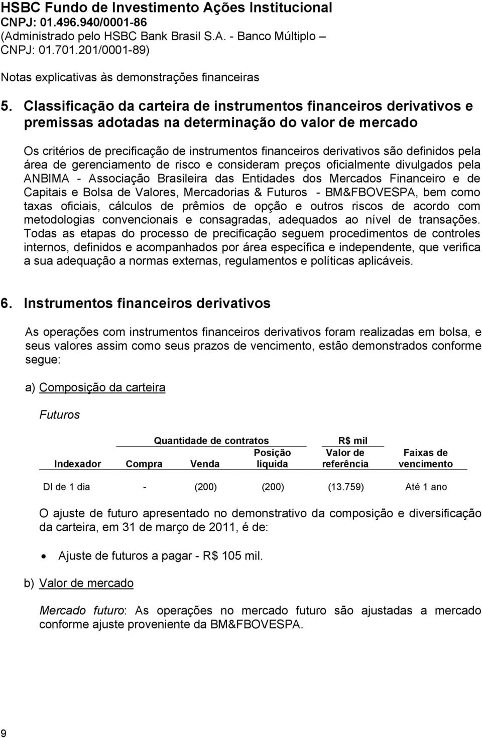 Mercadorias & Futuros - BM&FBOVESPA, bem como taxas oficiais, cálculos de prêmios de opção e outros riscos de acordo com metodologias convencionais e consagradas, adequados ao nível de transações.