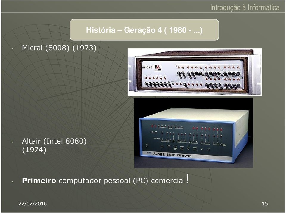 ..) Altair (Intel 8080) (1974)