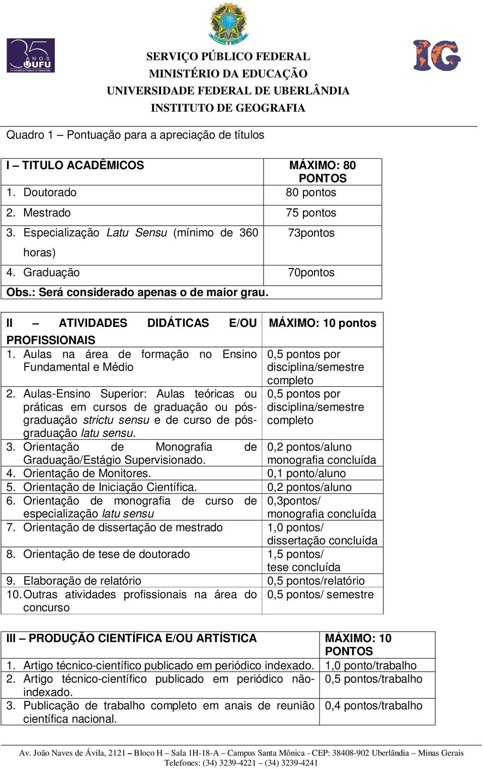 Aulas-Ensino Superior: Aulas teóricas ou práticas em cursos de graduação ou pósgraduação strictu sensu e de curso de pósgraduação latu sensu. 3.