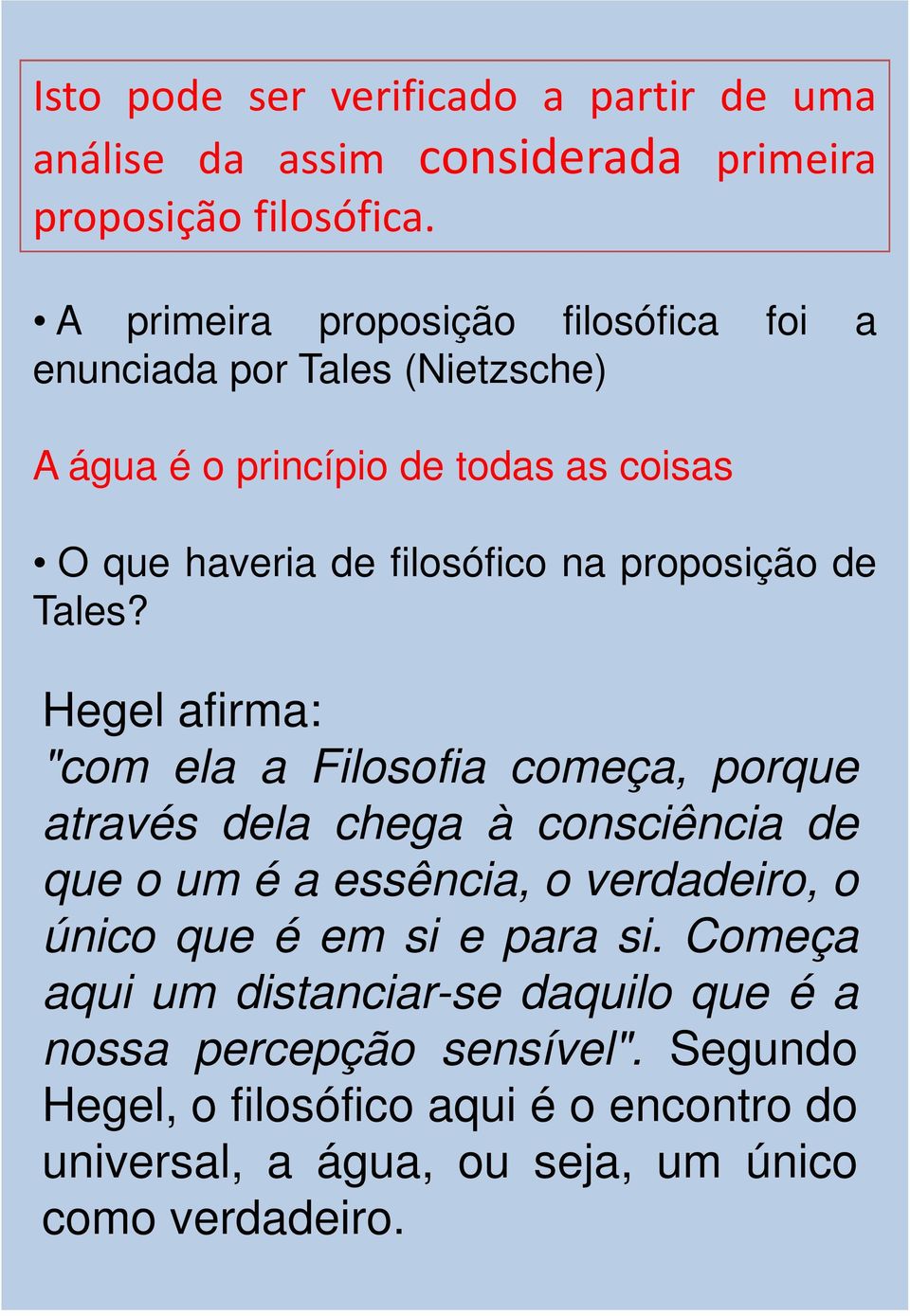 proposição de Tales?