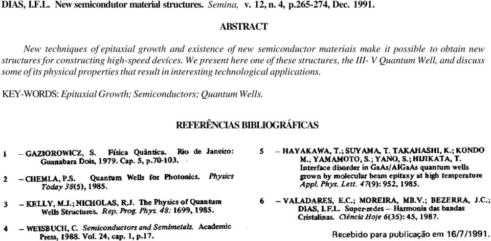 structures for constructing high-speed devíces.