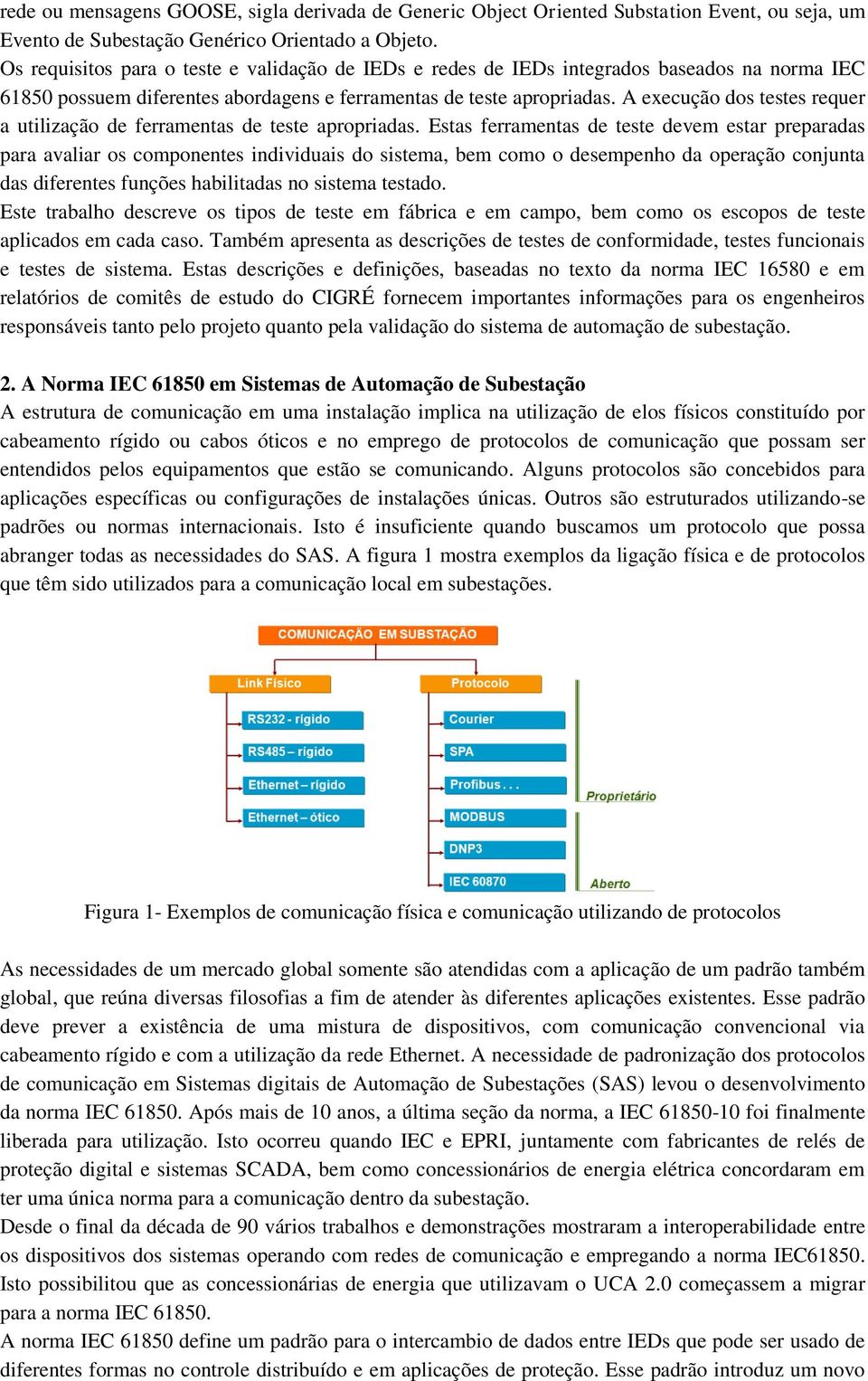 A execução dos testes requer a utilização de ferramentas de teste apropriadas.