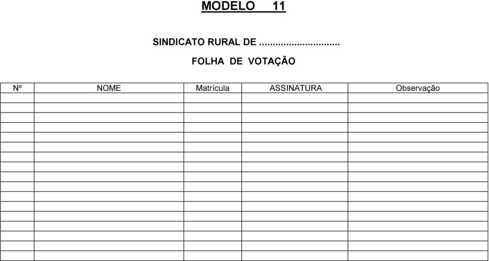 .. FOLHA DE VOTAÇÃO