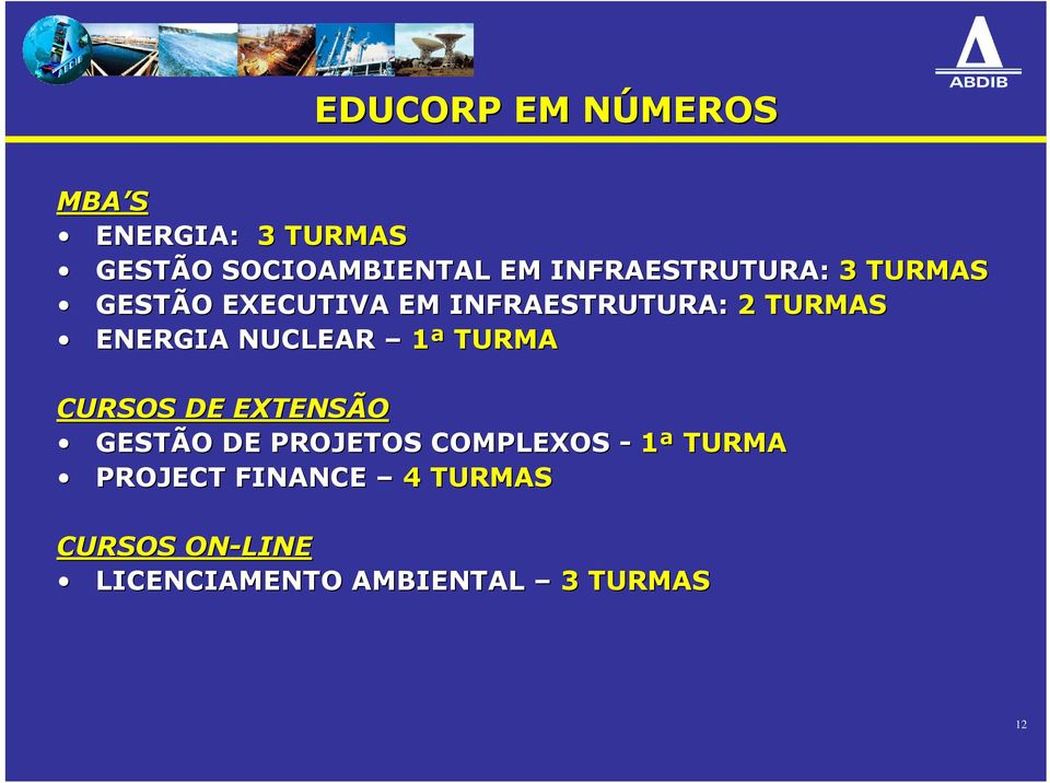 ENERGIA NUCLEAR 1ª TURMA CURSOS DE EXTENSÃO GESTÃO O DE PROJETOS COMPLEXOS