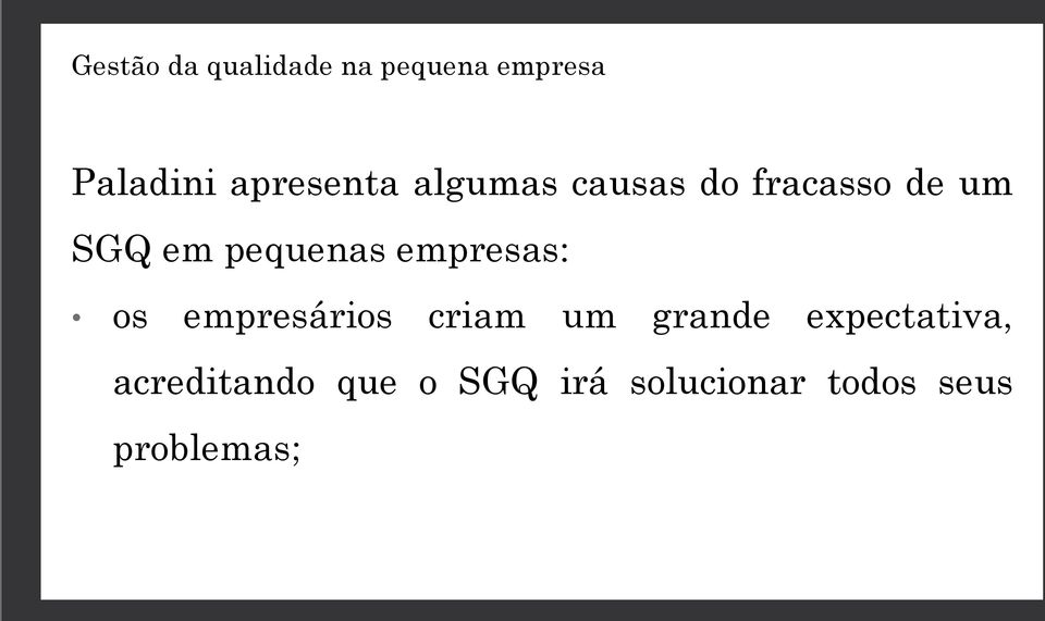 empresários criam um grande expectativa,