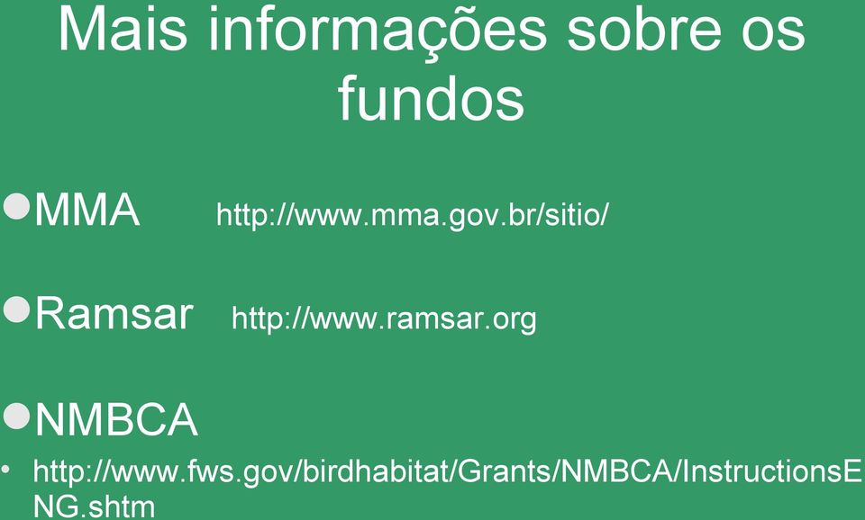 br/sitio/ Ramsar http://www.ramsar.