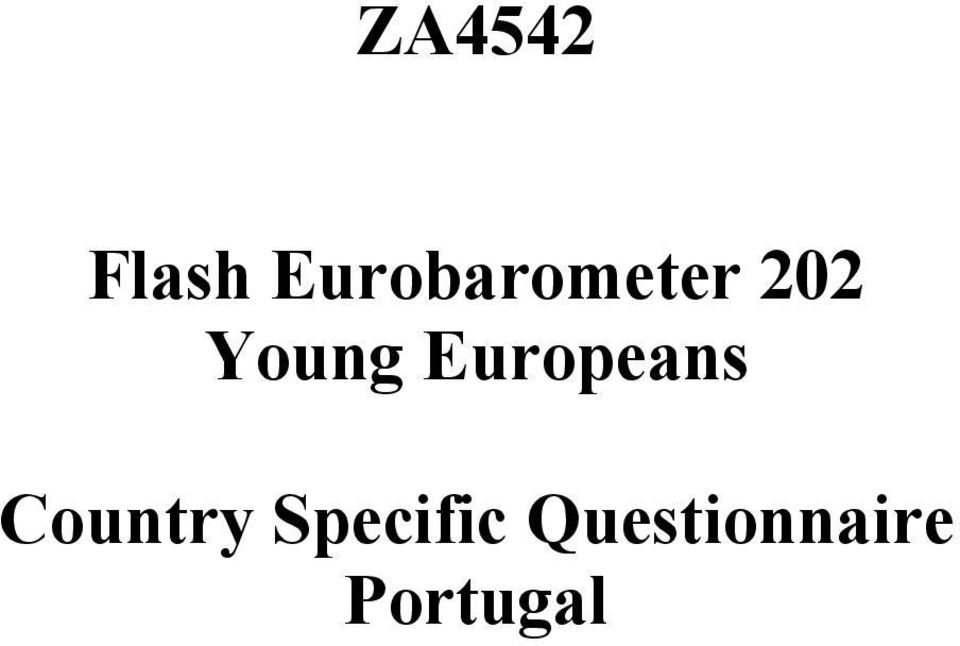 Young Europeans