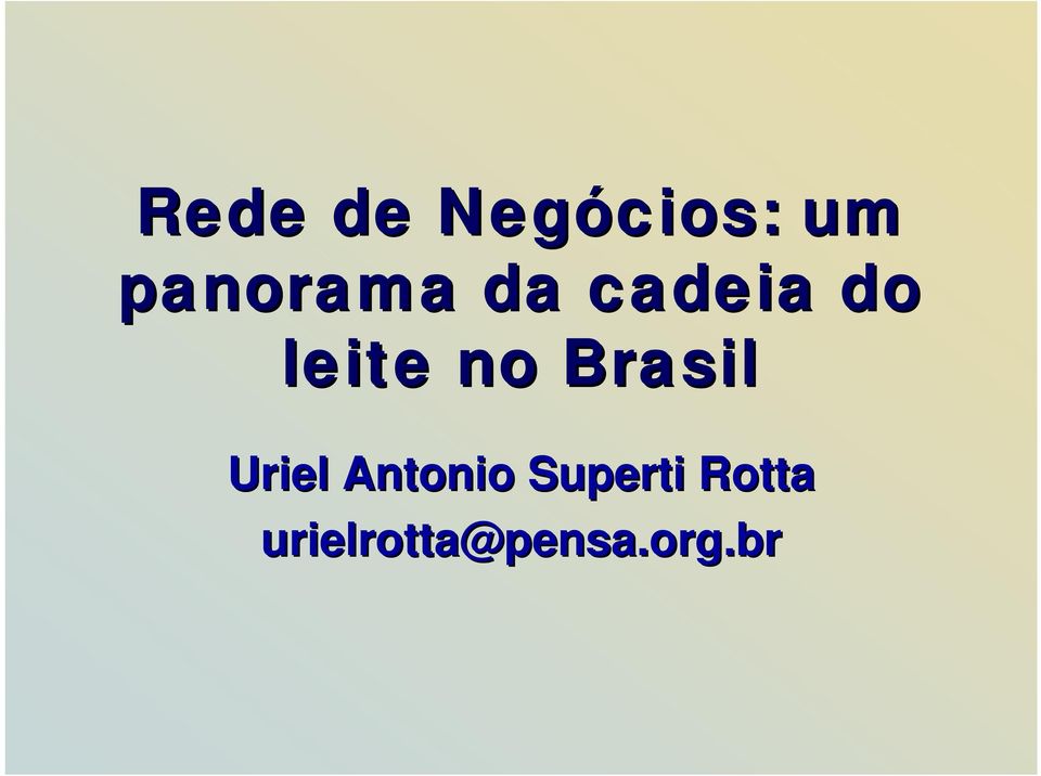 no Brasil Uriel Antonio
