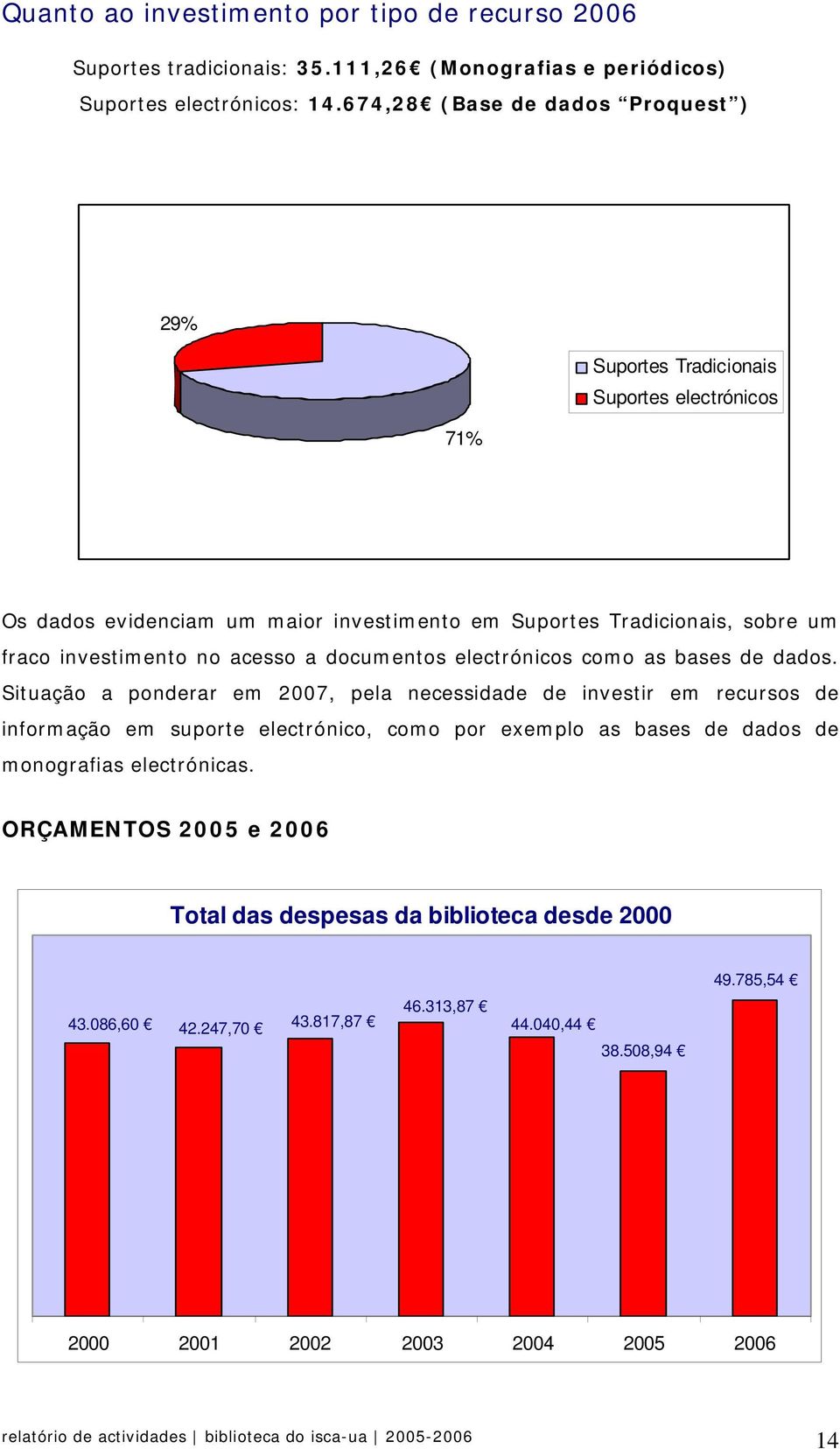 documentos electrónicos como as bases de dados.