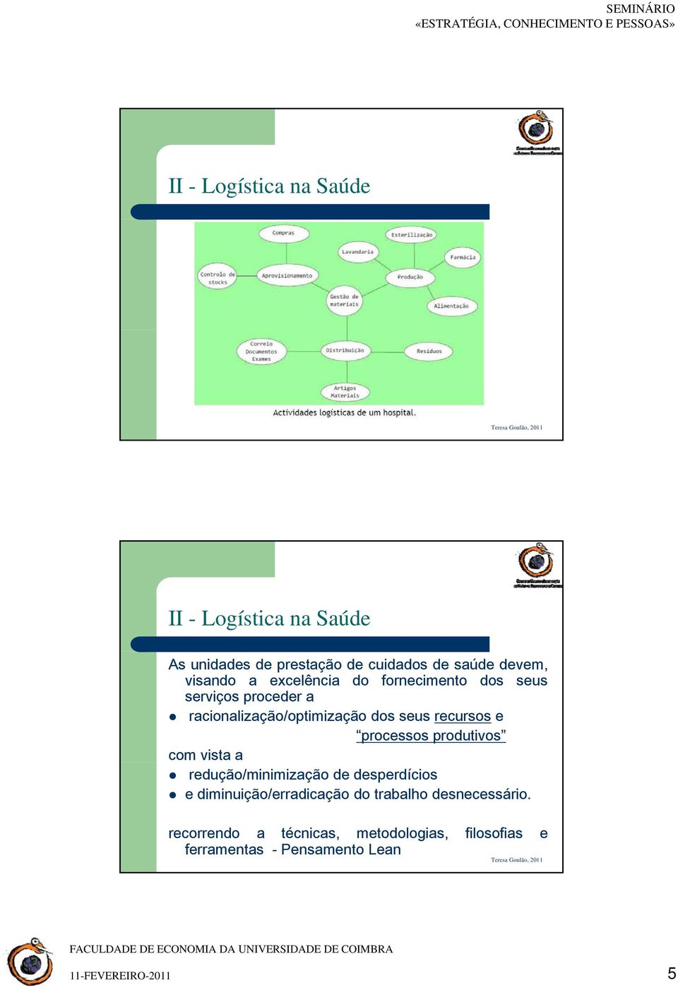 produtivos com vista a redução/minimização de desperdícios e diminuição/erradicação do