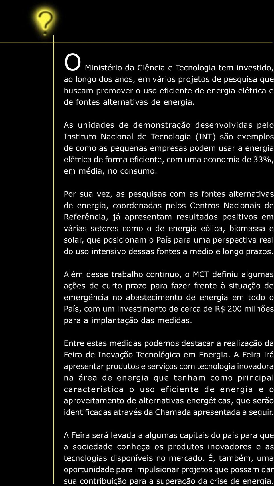 33%, em média, no consumo.