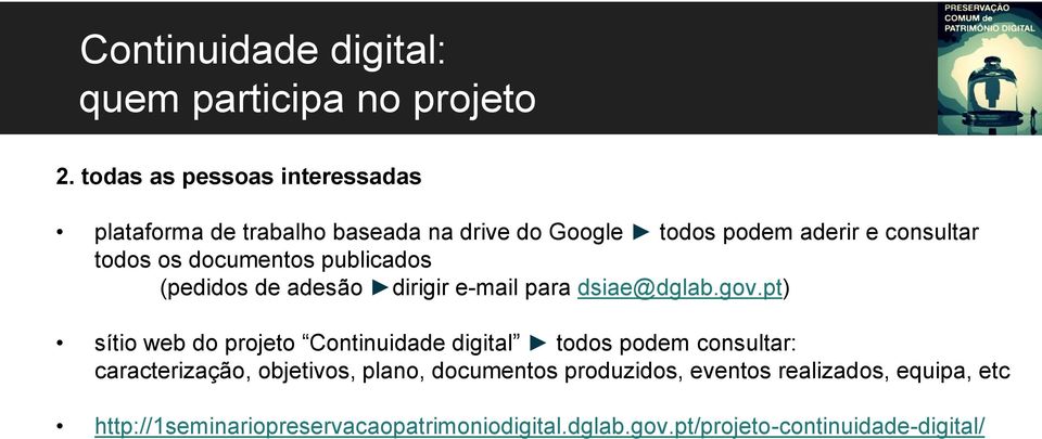 documentos publicados (pedidos de adesão dirigir e-mail para dsiae@dglab.gov.