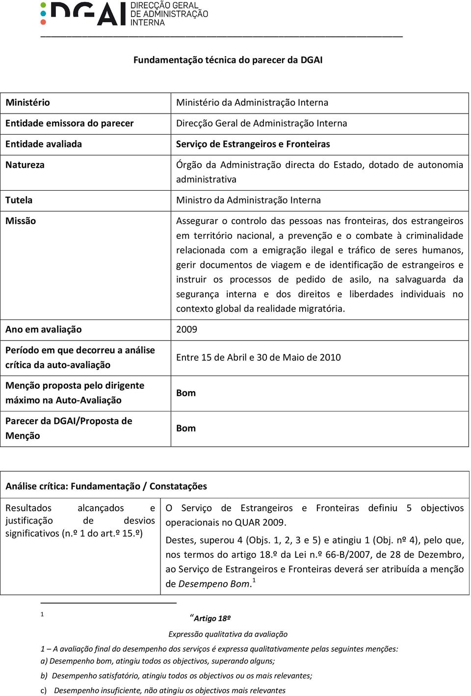 dos estrangeiros em território nacional, a prevenção e o combate à criminalidade relacionada com a emigração ilegal e tráfico de seres humanos, gerir documentos de viagem e de identificação de