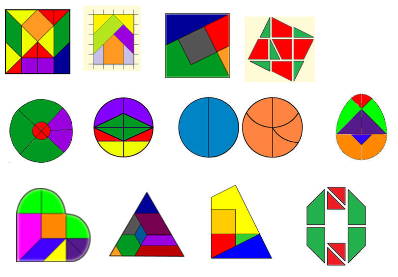 7 Quebra-cabeças geométricos