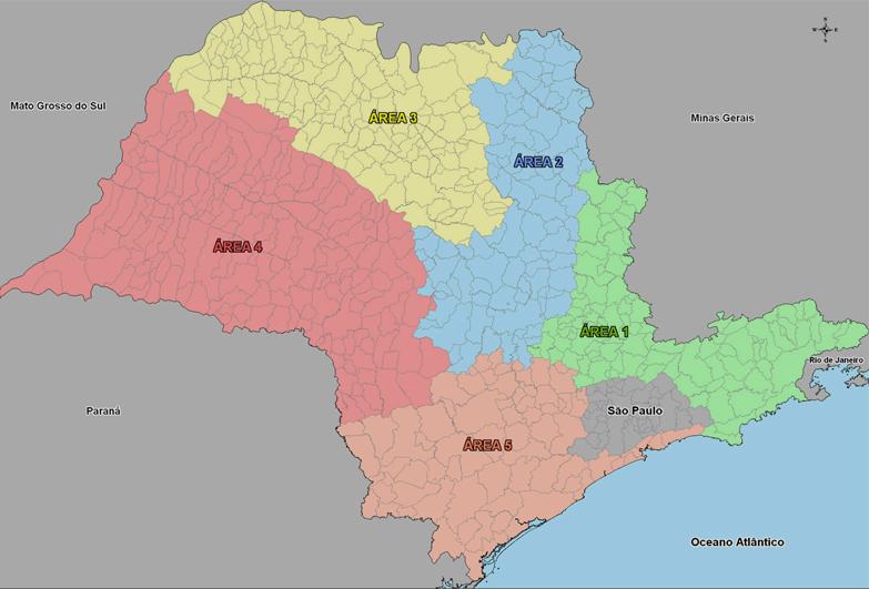 Concessão do Transporte Intermunicipal de Passageiros Concessão dos serviços em cinco regiões: Campinas, Ribeirão Preto, São José do Rio Preto, Santos e Bauru.