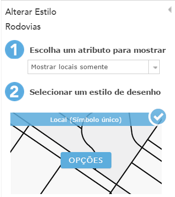 10 3. Abra as propriedades para a camada Terreno e escolha Ocultar Legenda. 4. Veja a legenda novamente para observar o efeito, e depois volte para o Painel de Conteúdo.