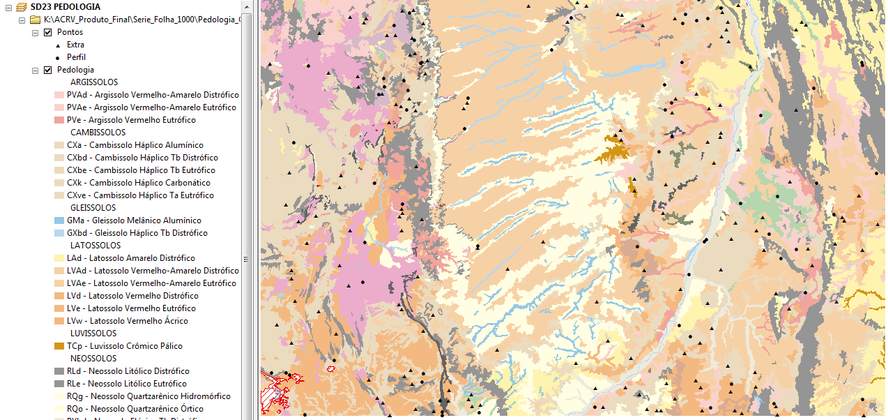 Visão de Mapa