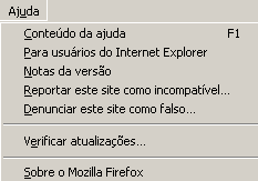 Exemplo: 2 Para usuários do Internet Explorer