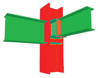 2 Novo Módulo Ligações III Soldadas para edificação Com Ligações III - Soldadas para edificação permite a, Novo Metal 3D e Estruturas 3D integradas de realizar o cálculo e dimensionamento automático