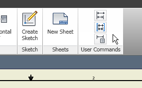 3. Na caixa de diálogo, especifique Anotar Tab nos Escolher comandos de menu drop-down. 4. Selecione a linha de base de comando, e clique em Adicionar. 5.