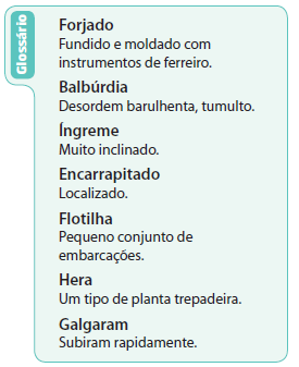 GLOSSÁRIO O boxe Glossário traz palavras do texto lido que podem ser desconhecidas