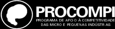 O Programa de Apoio à Competitividade das Micro e Pequenas Indústrias PROCOMPI é uma parceria entre a Confederação Nacional da Indústria CNI e o Serviço Brasileiro de Apoio às Micro e Pequenas