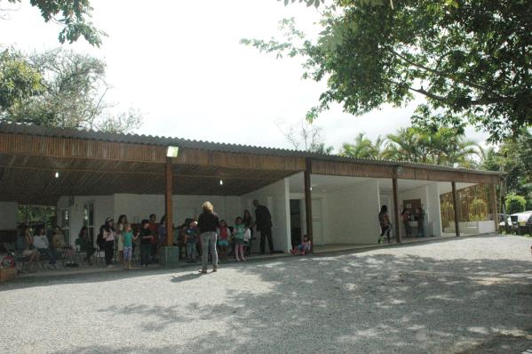 Instalações A escola da Fundação funciona em área de 2 mil m2 na Riviera de São Lourenço.