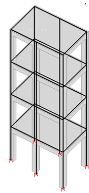 ESTUDO DE CASO MODELO 4: Sem a consideração da rigidez à flexão das lajes! MODELO 6: Considera a rigidez à flexão das lajes! COERENTE COM A ESTRUTURA MONOLÍTICA FORMADA POR PILARES, VIGAS E LAJES!