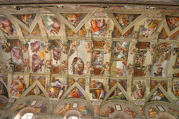 Michelangelo Buonarrote O Teto da Capela Sistina: entre os anos de