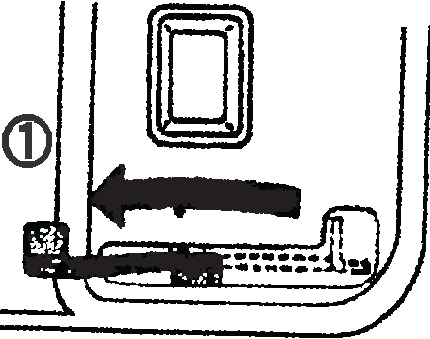 (3) Ligando o gerador Não conecte nenhum aparelho elétrico antes de ligar o motor. (Figure 5) 1. Antes de ligar o motor, balance o tanque de combustível. 2.