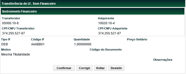 s Código do Documento Observações Descrição de preenchimento obrigatório para os casos que exijam comprovação de documentos.