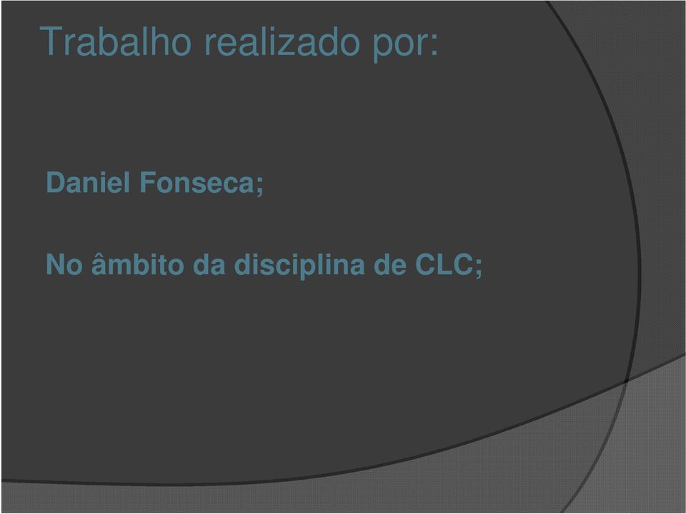 Daniel Fonseca;
