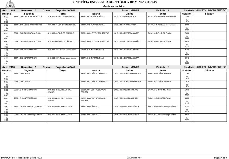 1.00-X-FUND DE CÁLCULO 5828.1.00-9-LEIT E PROD TEXTOS 5816.1.00-5-EXPRSSÃO GRÁF I 5826.1.00-2-FUND DE FÍSICA 09:30 5819.1.00-X-FUND DE CÁLCULO 5819.1.00-X-FUND DE CÁLCULO 5828.1.00-9-LEIT E PROD TEXTOS 5816.1.00-5-EXPRSSÃO GRÁF I 5826.1.00-2-FUND DE FÍSICA 5827.