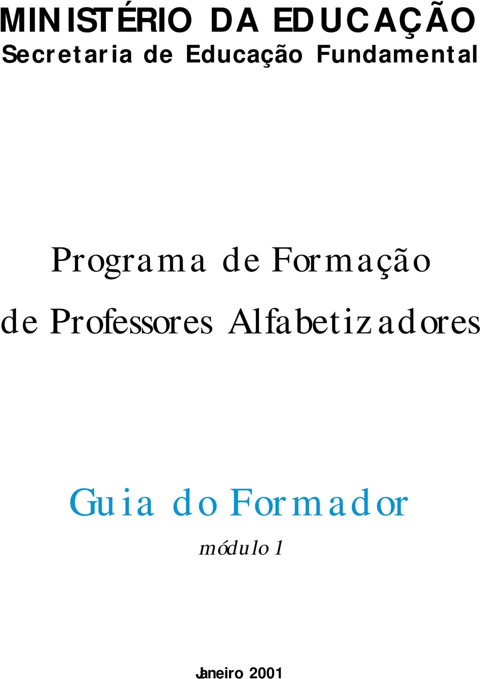 Formação de Professores