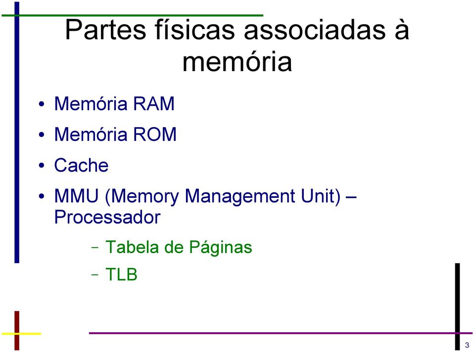 Cache MMU (Memory Management