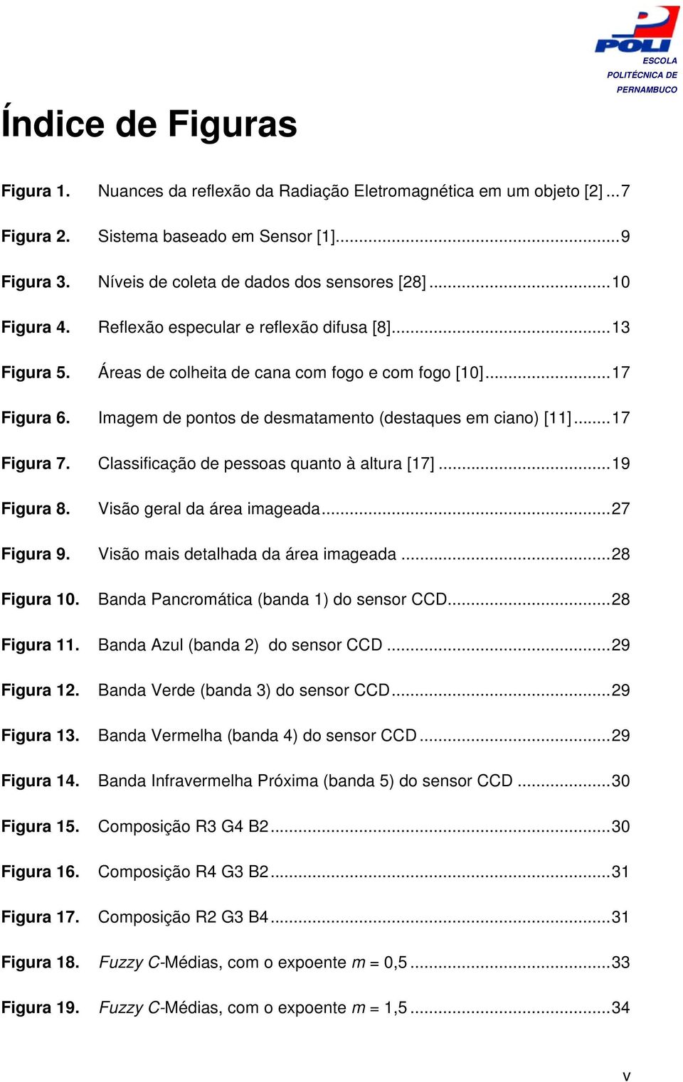 .. 17 Figura 7. Classificação de pessoas quanto à altura [17]... 19 Figura 8. Visão geral da área imageada... 27 Figura 9. Visão mais detalhada da área imageada... 28 Figura 10.